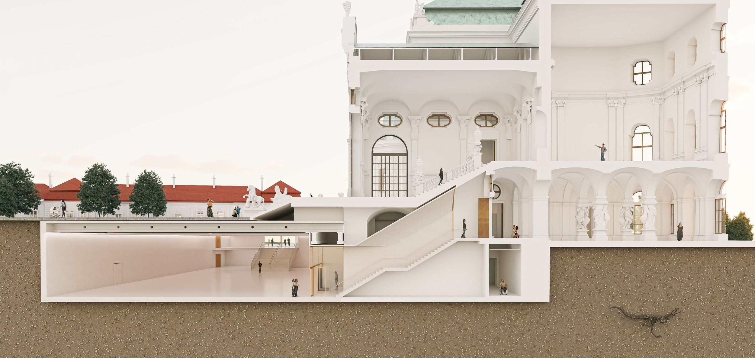 studio quirin krumbholz belvedere visitor center 